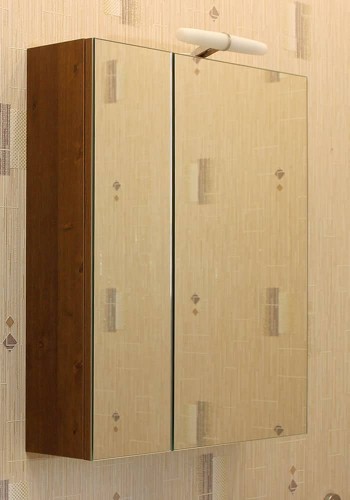 PVC Шкаф за баня Фаворит 60 см горен - Класика, размер: дължина:60 височина:70 ширина:16 см.